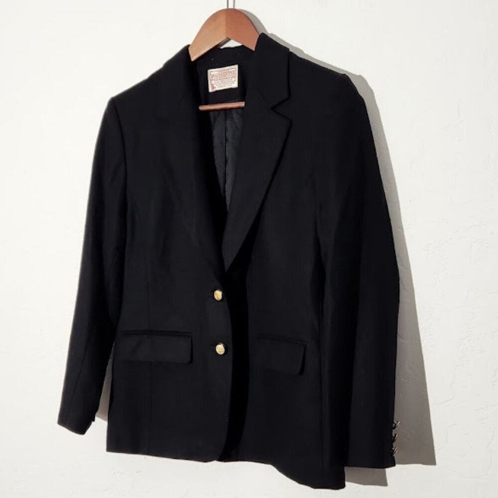 Pendleton Women's Petite Vintage Wool Blazer in size 6 - Picture 2 of 6